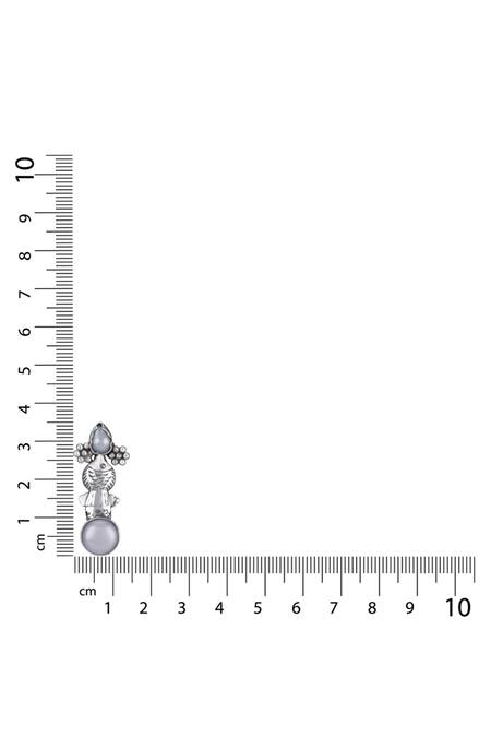 Buy Neeta Boochra Silver Plated Pearl Fish Carved Earrings Online at Aza Fashions Buy_Neeta Boochra_Silver Plated Pearl Fish Carved Earrings _Online_at_Aza_Fashions