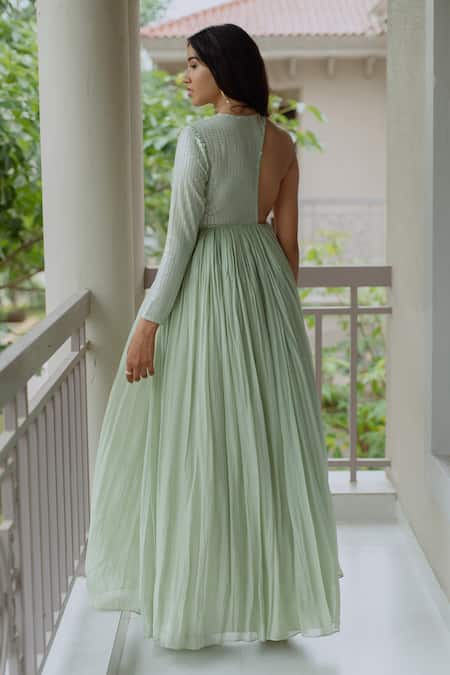 Pinup By Astha Lyssa Sequin Gown 