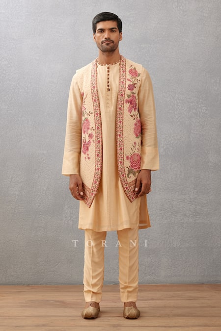 Torani Kasturi Aalok Printed Bundi & Kurta Set 