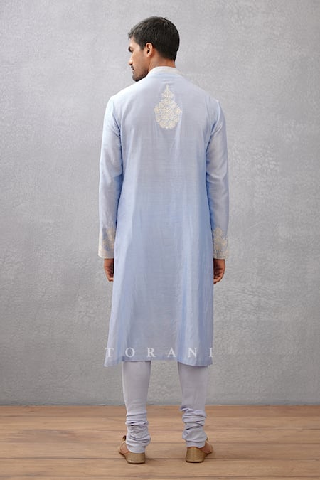 Torani Samsara Vrisa Aari Work Kurta Set 