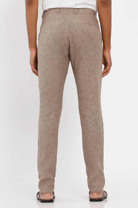 Carrot Fit Chino %100 Linen Pants – The Clothing Lounge
