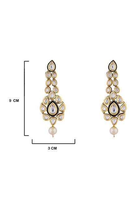 Buy Anayah Jewellery Kundan Choker Set Online at Aza Fashions Buy_Anayah Jewellery_Kundan Choker Set_Online_at_Aza_Fashions