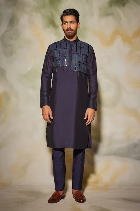 DiyaRajvvir Quilted Kurta 