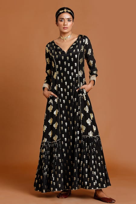 Masaba Fern Tiered Dress 