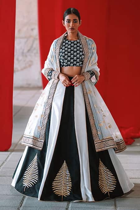 Swati Vijaivargie Gulal Kali Lehenga Set | Women, Lehengas, Jacket And Cape  Lehengas, Printed Lehengas, Multi Color, Paisley, Silk,… | Aza fashion,  Lehenga, Fashion