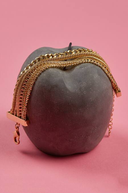 Buy_The Slow Studio_Gold Plated Handcrafted Chain Bracelet _Online_at_Aza_Fashions