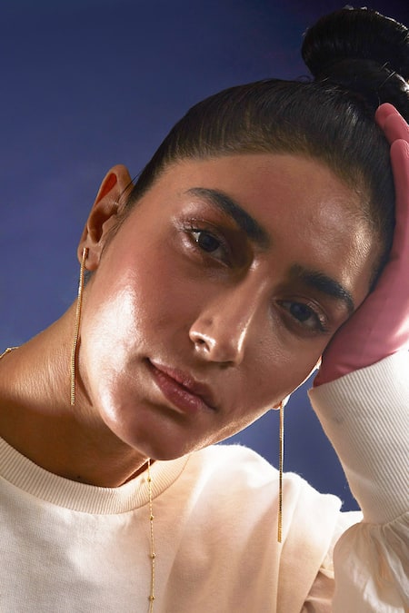 The Slow Studio Handcrafted Long Earrings 