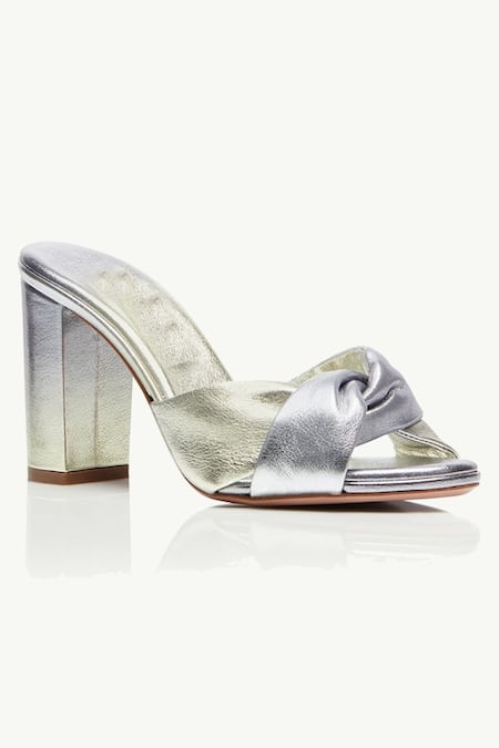 Rose Gold Metallic Peep Toe Block Heel Platform Buckle Sandals with Ankle  Strap | Up2Step