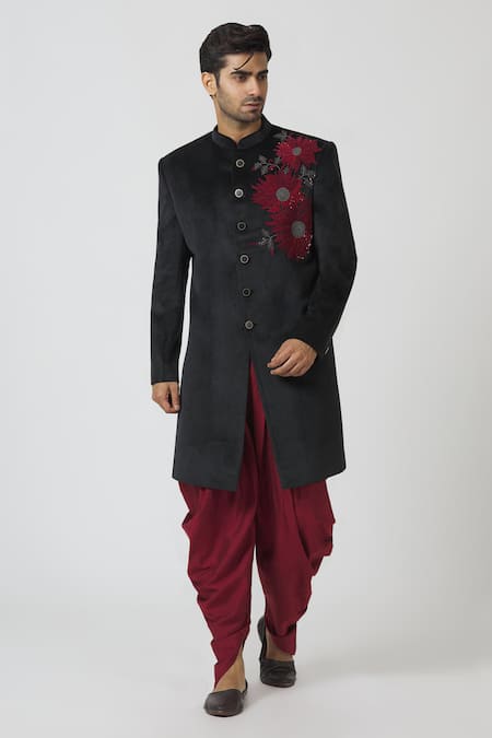 Kommal Sood Embroidered Sherwani with Dhoti Pant 