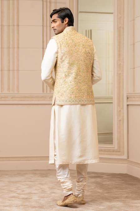 Tarun Tahiliani Floral Print Bundi 