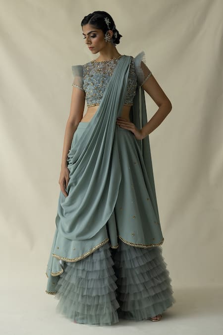 Beautiful Ruffle Lehenga Designs || Lehenga Choli Design Ideas || Lehenga  Designing Details || | Dress, Indian outfits lehenga, Fashion