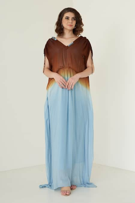 Merge Design Ombre Kaftan 