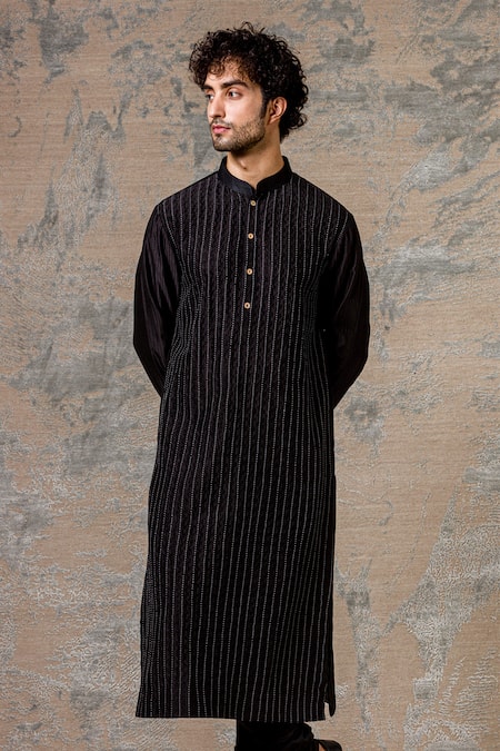 Devnaagri Chanderi Kurta Set 