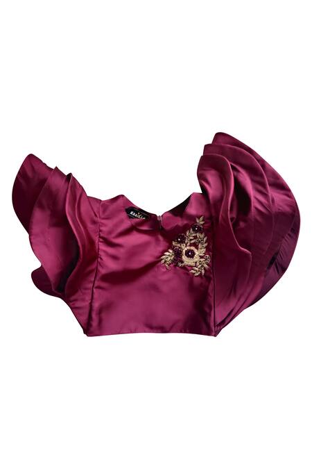 Buy Maaikid Purple Net, Silk Embroidery Skirt Set Online at Aza Fashions Buy_Maaikid_Purple Net, Silk Embroidery Skirt Set _Online_at_Aza_Fashions