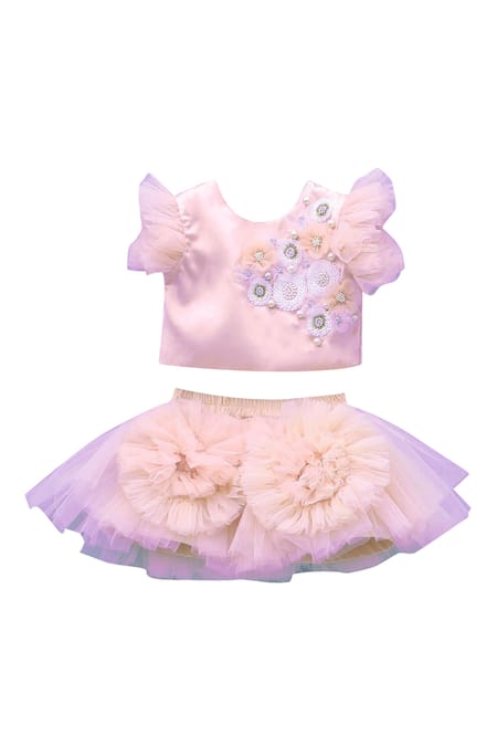 Maaikid Frill Skirt Set 