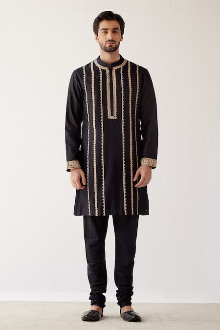 Devnaagri Dori Embrioidered Kurta Set 