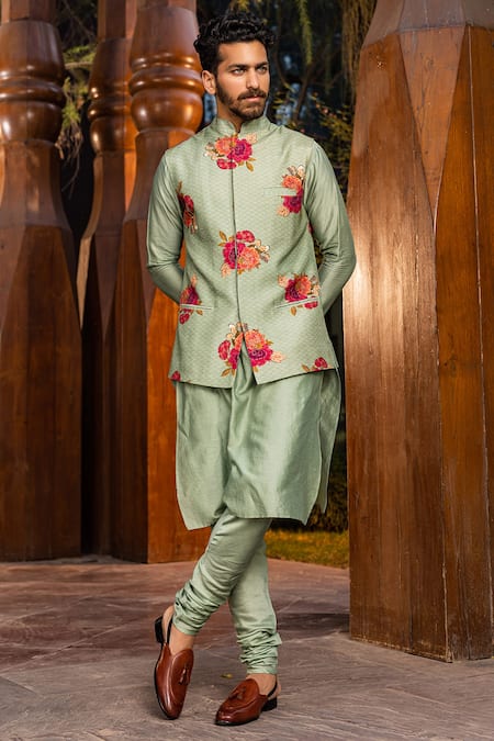 Kalista Vivaan Printed Bundi & Kurta Set 