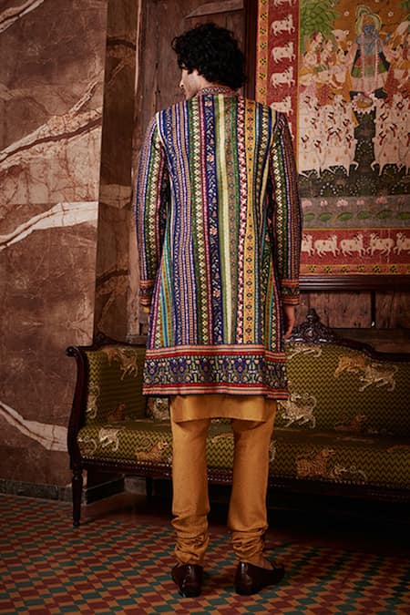 Kalista Aslan Bundi & Chanderi Kurta Set 