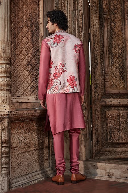 Kalista Shray Chintz Print Bundi & Kurta Set 