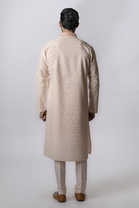 Krishna Mehta Floral Print Kurta Set 