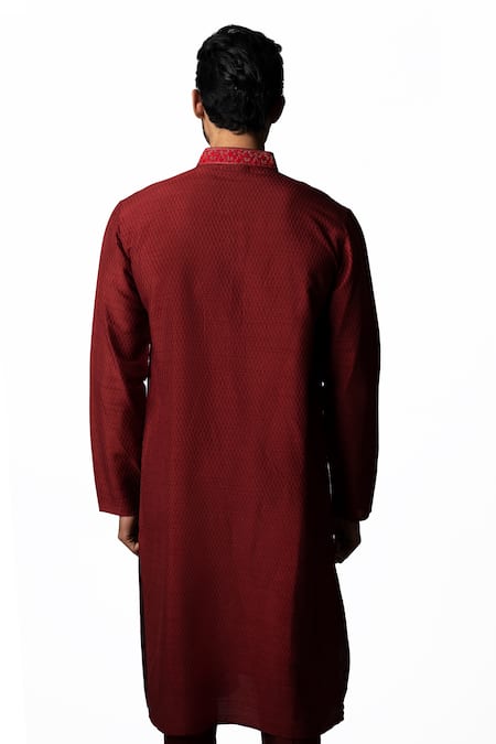 Krishna Mehta Checkered Print Kurta Set 