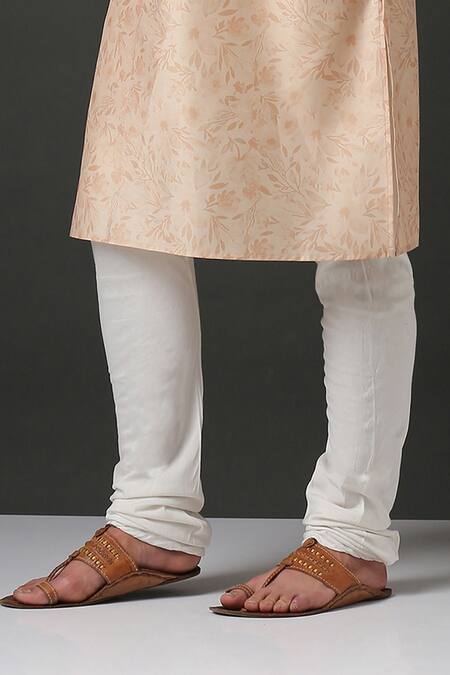 Buy Minaki Peach Printed Bundi And Kurta Set Online at Aza Fashions Buy_Minaki_Peach Printed Bundi And Kurta Set _Online_at_Aza_Fashions