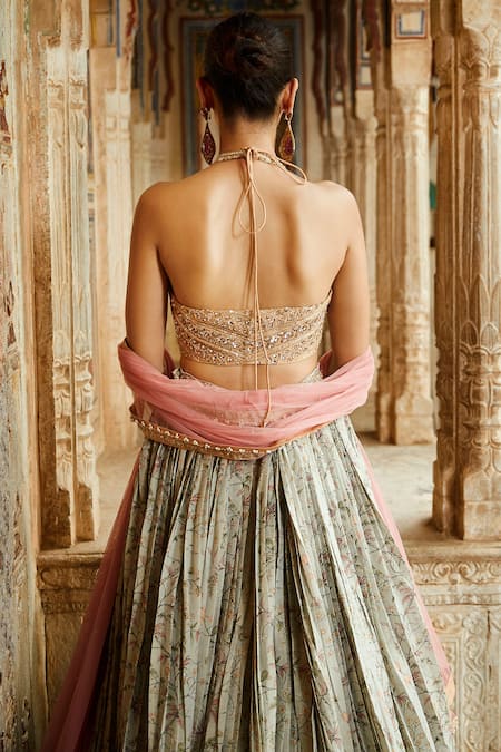 Matsya The Florentine Printed Lehenga Set 