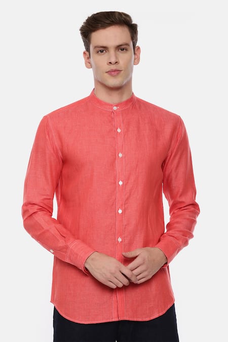 Mayank Modi - Men Linen Shirt 