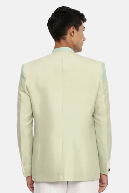 Mayank Modi - Men Colorblock Bandhgala For Kids