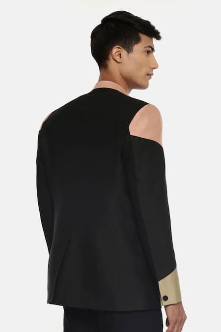 Mayank Modi - Men Colorblock Bandhgala For Kids