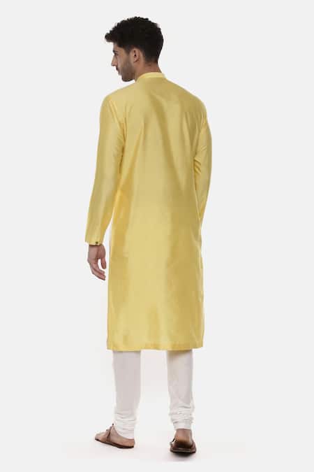 Mayank Modi - Men Colorblock Kurta Set For Kids