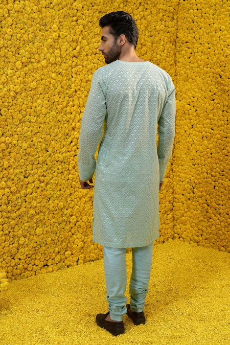 Mahima Mahajan Omar Banarasi Chanderi Kurta Set 