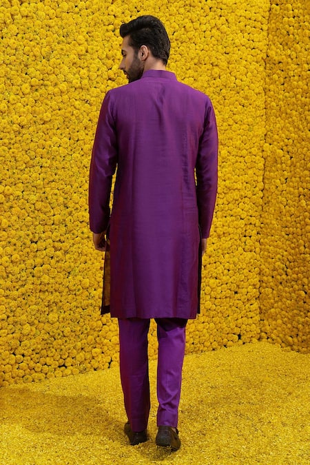 Mahima Mahajan Raana Banarasi Chanderi Kurta Set 