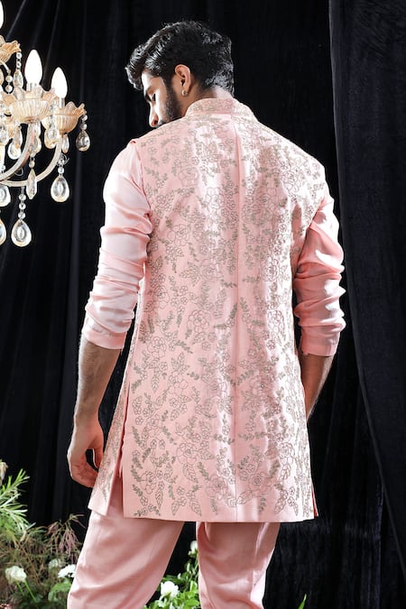 Mahima Mahajan Lucus Embroidered Bundi & Kurta Set 