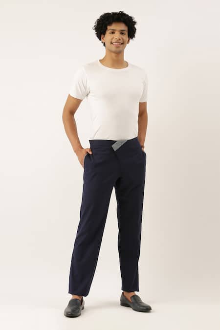 Buy Gap Crinkle Gauze Wide Leg Cotton Trousers from the Gap online shop