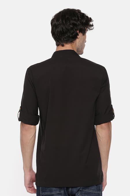 Mayank Modi - Men Cotton Short Kurta 