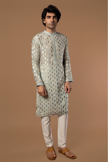 Masaba Teardrop Foil Print Kurta 