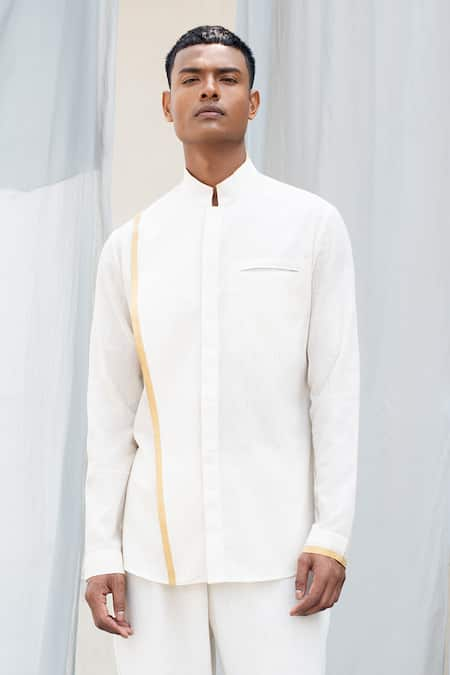 Antar Agni Handwoven Cotton Shirt 