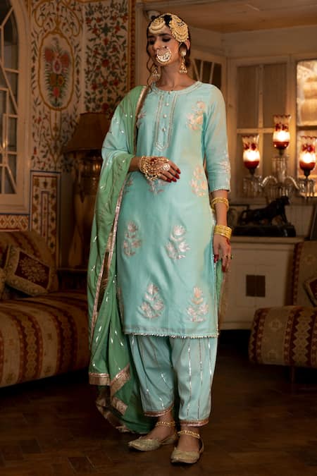 Maison Shefali Pittan Work Kurta Set 