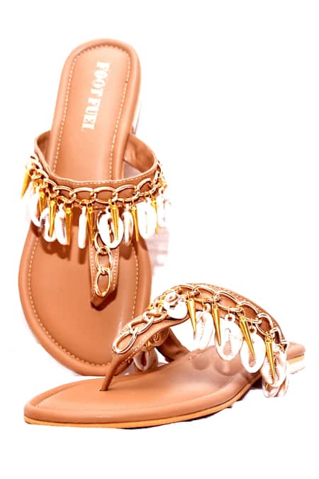 Foot Fuel Muskaan Charm Embellished Flats 
