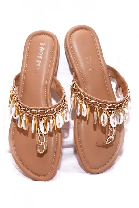 Foot Fuel Muskaan Charm Embellished Flats 