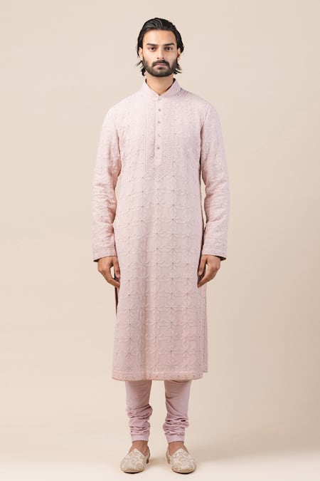 Tarun Tahiliani Chikankari Kurta Set 