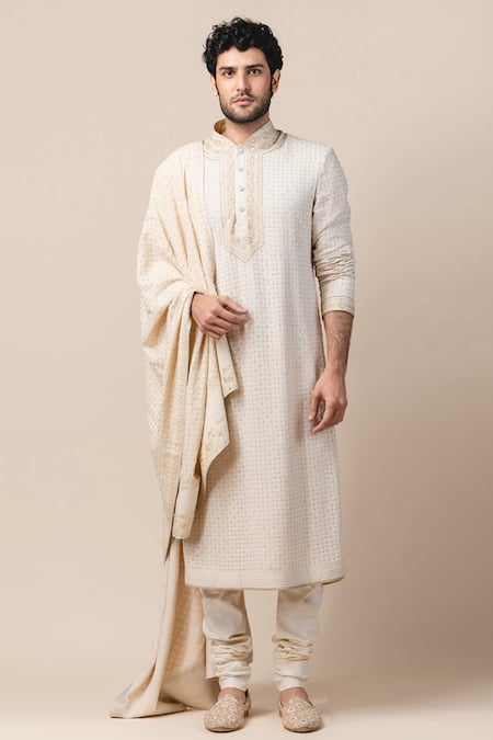 Tarun Tahiliani Chikankari Kurta Set 