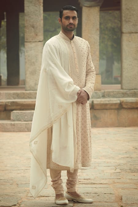 Tarun Tahiliani Chikankari Kurta Set 