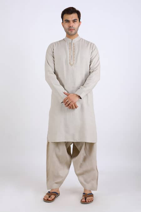 Linen Bloom Linen Salwar 