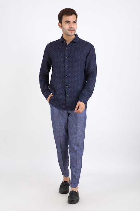 Linen Bloom Linen Chambray Pant 