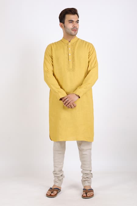 Linen Bloom Linen Kurta 