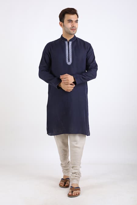 Linen Bloom Linen Kurta 
