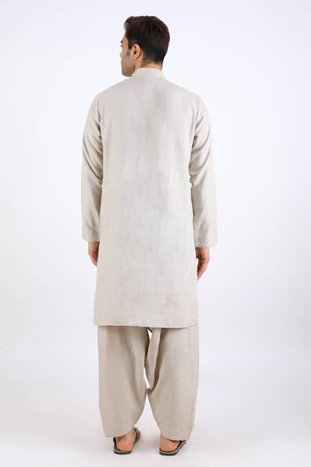 Linen Bloom Linen Kurta 