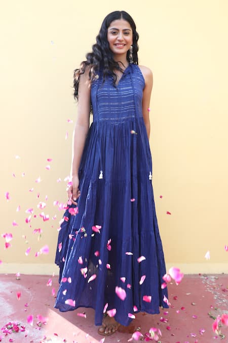 Myaara Cotton Flared Dress 